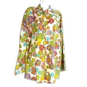 Groovy Outragious and  Fun  GO SILK top is XXL. or for  any size